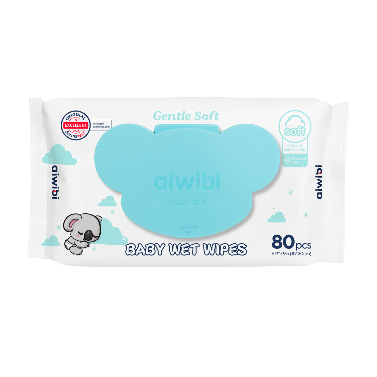 Детские влажные салфетки Gentle Soft