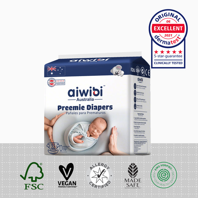 Подгузники Preemie для недоношенных детей