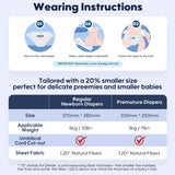 Подгузники Preemie для недоношенных детей
