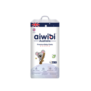 [Pull-Up/Air Soft/L/44] Aiwibi Air Soft Premium Baby Pull-Up Diapers Size L 44 Pcs