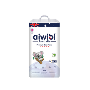 [Pull-Up/Air Soft/M/48] Aiwibi Air Soft Premium Baby Pull-Up Diapers Size M 48 Pcs