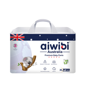 [Pull-Up/Air Soft/XL/40] Aiwibi Air Soft Premium Baby Pull-Up Diapers Size XL 40 Pcs