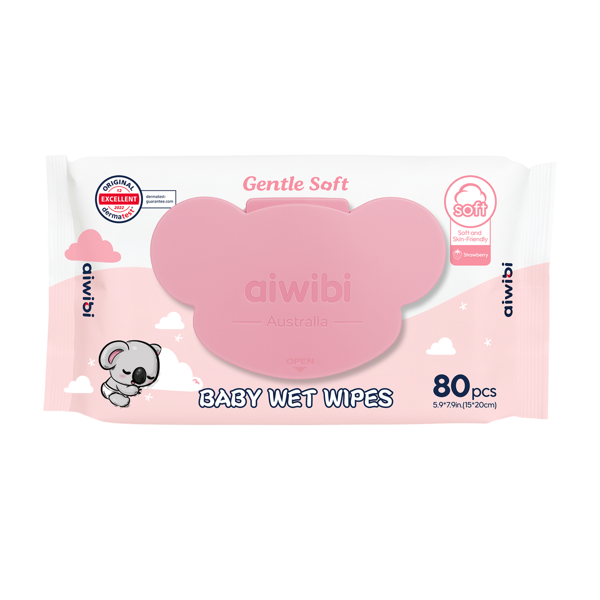 Детские влажные салфетки Gentle Soft