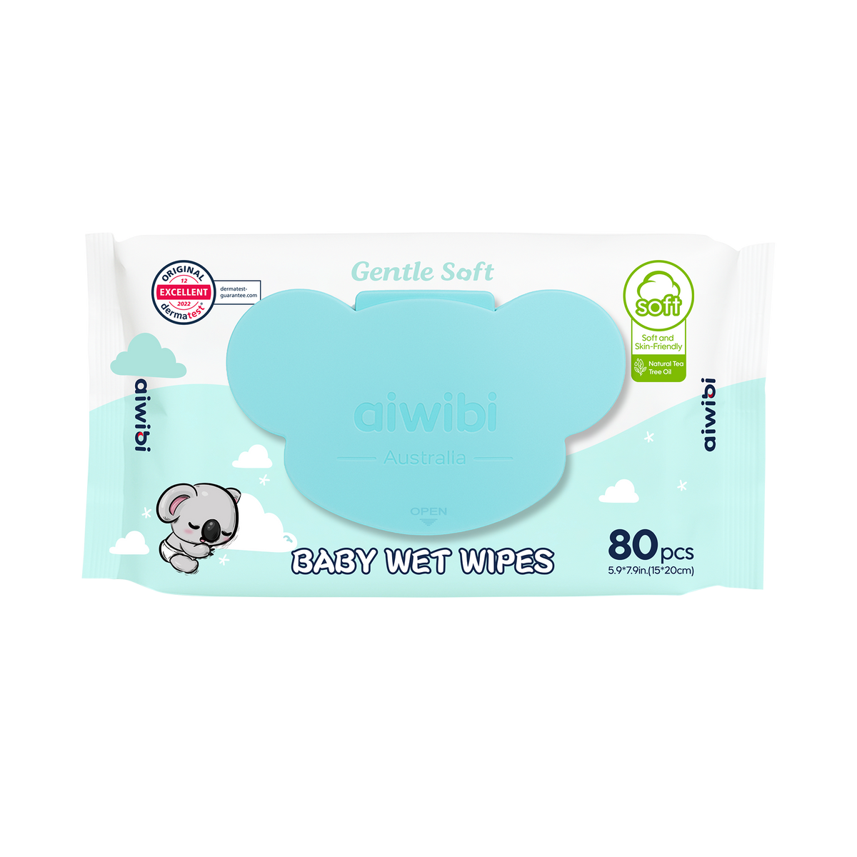 Детские влажные салфетки Gentle Soft